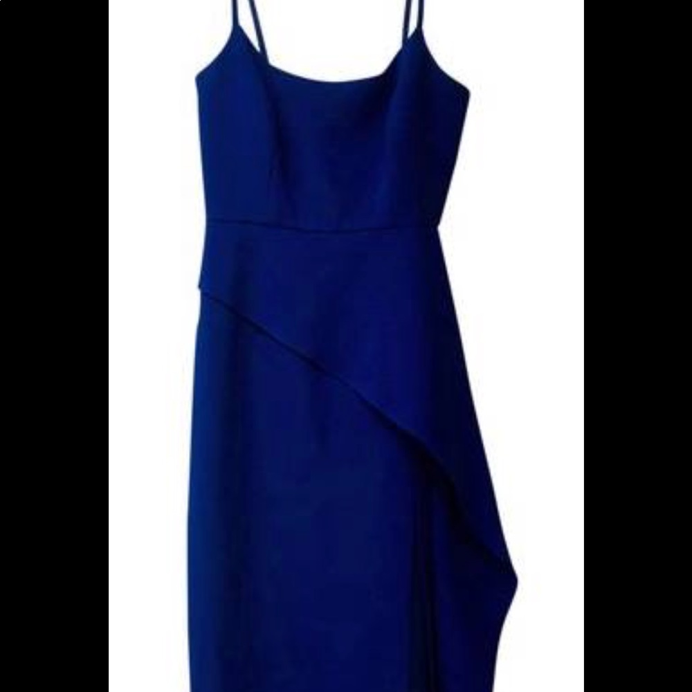 BCBGMAXAZRIA Cobalt Blue Formal Dress Size 8